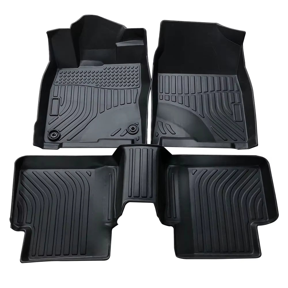 For Mercedes Benz GLB 2020-2024 Car Waterproof Non-Slip Rubber Floor Mat TPE Car Accessorie