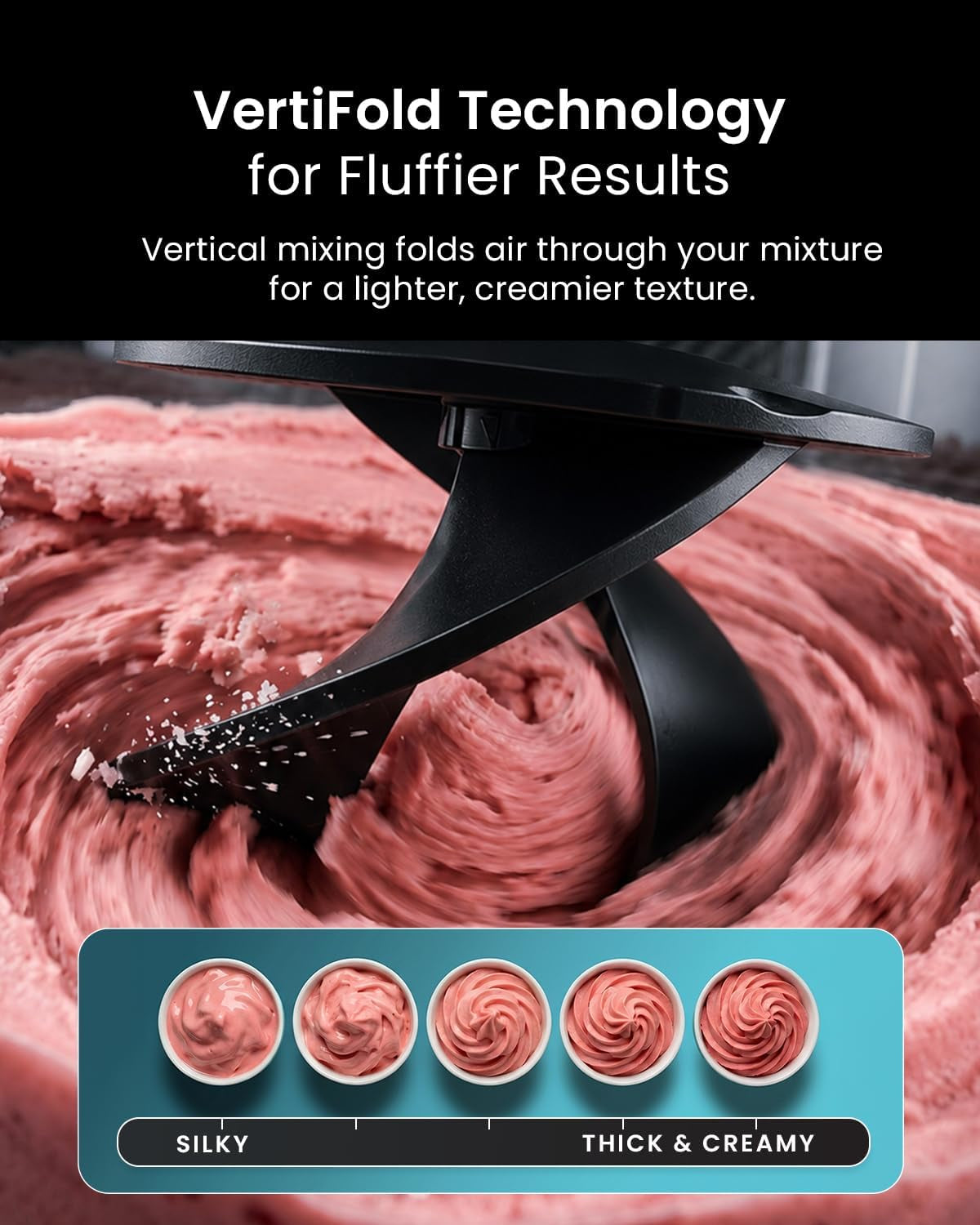 Easyfreezy® Ice Cream Maker & Slushie Machine (7 Presets) - No Pre Freezing Needed, Ready in 20Mins - Soft Serve, Milkshakes, Frappe, Frozen Drinks, Cocktails, Slushies & Chilled Desserts
